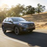 2016 Mazda CX-5 driving on the highway