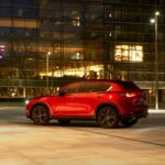 2026 Mazda CX-5 side view parked at night