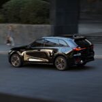 2026 Mazda CX-70 driving in the city