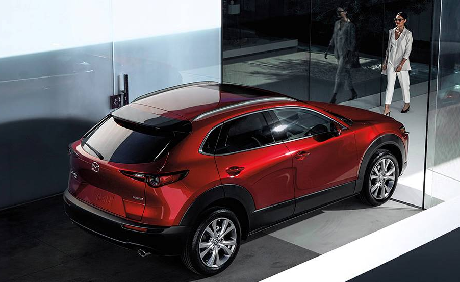 2024 Mazda CX-30 in a showroom